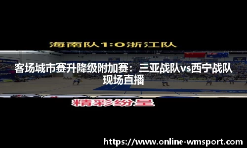 客场城市赛升降级附加赛：三亚战队vs西宁战队现场直播